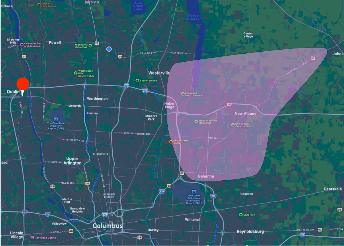 NE Layout Map